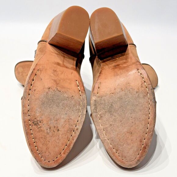 Rag & Bone Women’s Kinsey Brown Nubuck Leather Victorian Ankle Bootie Size 8.5 - Picture 14 of 16